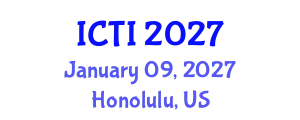 International Conference on Vaccinology (ICTI) January 09, 2027 - Honolulu, United States