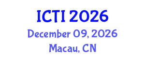 International Conference on Vaccinology (ICTI) December 09, 2026 - Macau, China