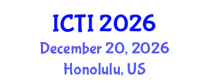 International Conference on Vaccinology (ICTI) December 20, 2026 - Honolulu, United States