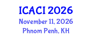 International Conference on Advancements in Clinical Immunology (ICACI) November 11, 2026 - Phnom Penh, Cambodia