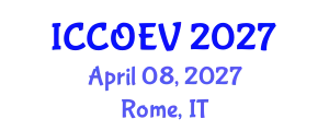 International Conference on Clinical Ophthalmology, Eye and Vision (ICCOEV) April 08, 2027 - Rome, Italy