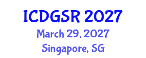 International Conference on Developments in General Surgery Research (ICDGSR) March 29, 2027 - Singapore, Singapore