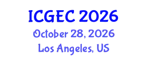 International Conference on Gastroenterology, Endoscopy and Colonoscopy (ICGEC) October 28, 2026 - Los Angeles, United States