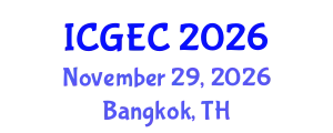 International Conference on Gastroenterology, Endoscopy and Colonoscopy (ICGEC) November 29, 2026 - Bangkok, Thailand