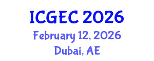 International Conference on Gastroenterology, Endoscopy and Colonoscopy (ICGEC) February 12, 2026 - Dubai, United Arab Emirates