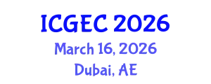 International Conference on Gastroenterology, Endoscopy and Colonoscopy (ICGEC) March 16, 2026 - Dubai, United Arab Emirates