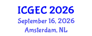 International Conference on Gastroenterology, Endoscopy and Colonoscopy (ICGEC) September 16, 2026 - Amsterdam, Netherlands