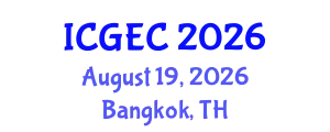 International Conference on Gastroenterology, Endoscopy and Colonoscopy (ICGEC) August 19, 2026 - Bangkok, Thailand