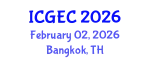 International Conference on Gastroenterology, Endoscopy and Colonoscopy (ICGEC) February 02, 2026 - Bangkok, Thailand