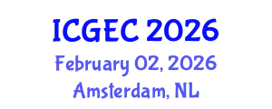 International Conference on Gastroenterology, Endoscopy and Colonoscopy (ICGEC) February 02, 2026 - Amsterdam, Netherlands
