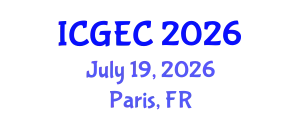 International Conference on Gastroenterology, Endoscopy and Colonoscopy (ICGEC) July 19, 2026 - Paris, France