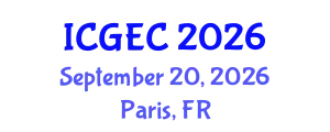International Conference on Gastroenterology, Endoscopy and Colonoscopy (ICGEC) September 20, 2026 - Paris, France