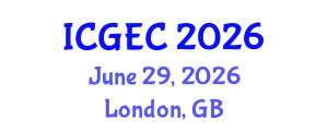 International Conference on Gastroenterology, Endoscopy and Colonoscopy (ICGEC) June 29, 2026 - London, United Kingdom