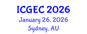 International Conference on Gastroenterology, Endoscopy and Colonoscopy (ICGEC) January 26, 2026 - Sydney, Australia