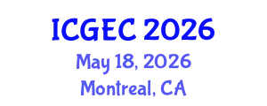 International Conference on Gastroenterology, Endoscopy and Colonoscopy (ICGEC) May 18, 2026 - Montreal, Canada
