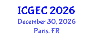 International Conference on Gastroenterology, Endoscopy and Colonoscopy (ICGEC) December 30, 2026 - Paris, France
