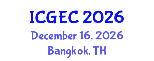 International Conference on Gastroenterology, Endoscopy and Colonoscopy (ICGEC) December 16, 2026 - Bangkok, Thailand