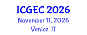 International Conference on Gastroenterology, Endoscopy and Colonoscopy (ICGEC) November 11, 2026 - Venice, Italy