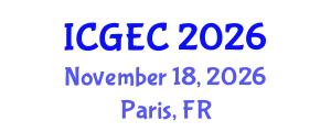 International Conference on Gastroenterology, Endoscopy and Colonoscopy (ICGEC) November 18, 2026 - Paris, France