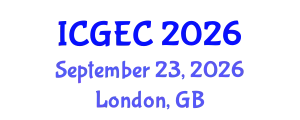 International Conference on Gastroenterology, Endoscopy and Colonoscopy (ICGEC) September 23, 2026 - London, United Kingdom