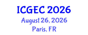 International Conference on Gastroenterology, Endoscopy and Colonoscopy (ICGEC) August 26, 2026 - Paris, France