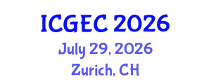 International Conference on Gastroenterology, Endoscopy and Colonoscopy (ICGEC) July 29, 2026 - Zurich, Switzerland