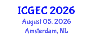 International Conference on Gastroenterology, Endoscopy and Colonoscopy (ICGEC) August 05, 2026 - Amsterdam, Netherlands