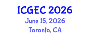 International Conference on Gastroenterology, Endoscopy and Colonoscopy (ICGEC) June 15, 2026 - Toronto, Canada