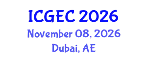 International Conference on Gastroenterology, Endoscopy and Colonoscopy (ICGEC) November 08, 2026 - Dubai, United Arab Emirates