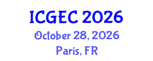 International Conference on Gastroenterology, Endoscopy and Colonoscopy (ICGEC) October 28, 2026 - Paris, France