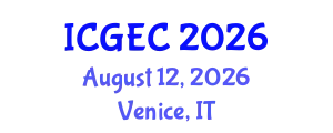 International Conference on Gastroenterology, Endoscopy and Colonoscopy (ICGEC) August 12, 2026 - Venice, Italy