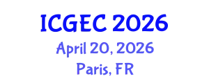 International Conference on Gastroenterology, Endoscopy and Colonoscopy (ICGEC) April 20, 2026 - Paris, France