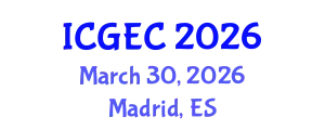International Conference on Gastroenterology, Endoscopy and Colonoscopy (ICGEC) March 30, 2026 - Madrid, Spain