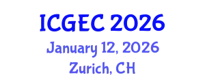 International Conference on Gastroenterology, Endoscopy and Colonoscopy (ICGEC) January 12, 2026 - Zurich, Switzerland