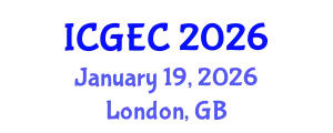 International Conference on Gastroenterology, Endoscopy and Colonoscopy (ICGEC) January 19, 2026 - London, United Kingdom