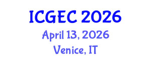 International Conference on Gastroenterology, Endoscopy and Colonoscopy (ICGEC) April 13, 2026 - Venice, Italy