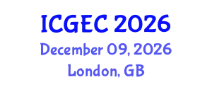 International Conference on Gastroenterology, Endoscopy and Colonoscopy (ICGEC) December 09, 2026 - London, United Kingdom