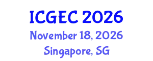 International Conference on Gastroenterology, Endoscopy and Colonoscopy (ICGEC) November 18, 2026 - Singapore, Singapore