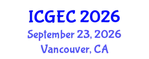 International Conference on Gastroenterology, Endoscopy and Colonoscopy (ICGEC) September 23, 2026 - Vancouver, Canada