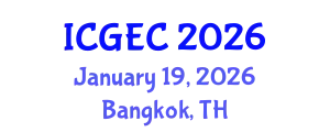 International Conference on Gastroenterology, Endoscopy and Colonoscopy (ICGEC) January 19, 2026 - Bangkok, Thailand