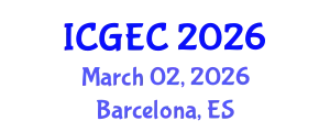 International Conference on Gastroenterology, Endoscopy and Colonoscopy (ICGEC) March 02, 2026 - Barcelona, Spain