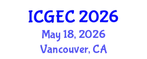 International Conference on Gastroenterology, Endoscopy and Colonoscopy (ICGEC) May 18, 2026 - Vancouver, Canada