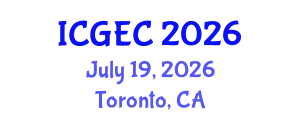 International Conference on Gastroenterology, Endoscopy and Colonoscopy (ICGEC) July 19, 2026 - Toronto, Canada