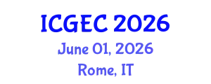 International Conference on Gastroenterology, Endoscopy and Colonoscopy (ICGEC) June 01, 2026 - Rome, Italy