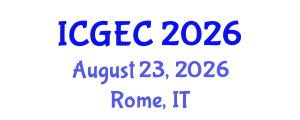 International Conference on Gastroenterology, Endoscopy and Colonoscopy (ICGEC) August 23, 2026 - Rome, Italy