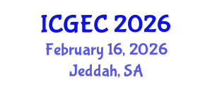 International Conference on Gastroenterology, Endoscopy and Colonoscopy (ICGEC) February 16, 2026 - Jeddah, Saudi Arabia