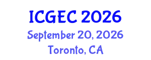 International Conference on Gastroenterology, Endoscopy and Colonoscopy (ICGEC) September 20, 2026 - Toronto, Canada