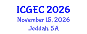 International Conference on Gastroenterology, Endoscopy and Colonoscopy (ICGEC) November 15, 2026 - Jeddah, Saudi Arabia