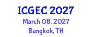 International Conference on Gastroenterology, Endoscopy and Colonoscopy (ICGEC) March 08, 2027 - Bangkok, Thailand