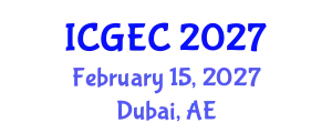 International Conference on Gastroenterology, Endoscopy and Colonoscopy (ICGEC) February 15, 2027 - Dubai, United Arab Emirates